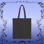 Black & White Alice in Wonderland Tote Bag