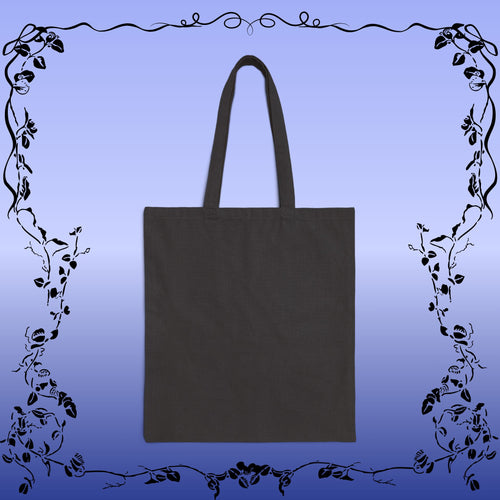 Black & White Alice in Wonderland Tote Bag