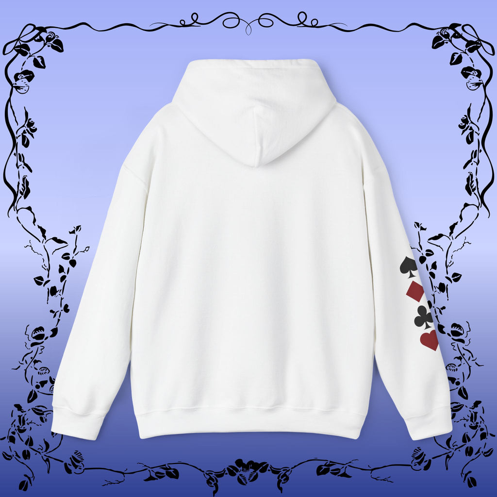 Black & White Alice in Wonderland Hoodie
