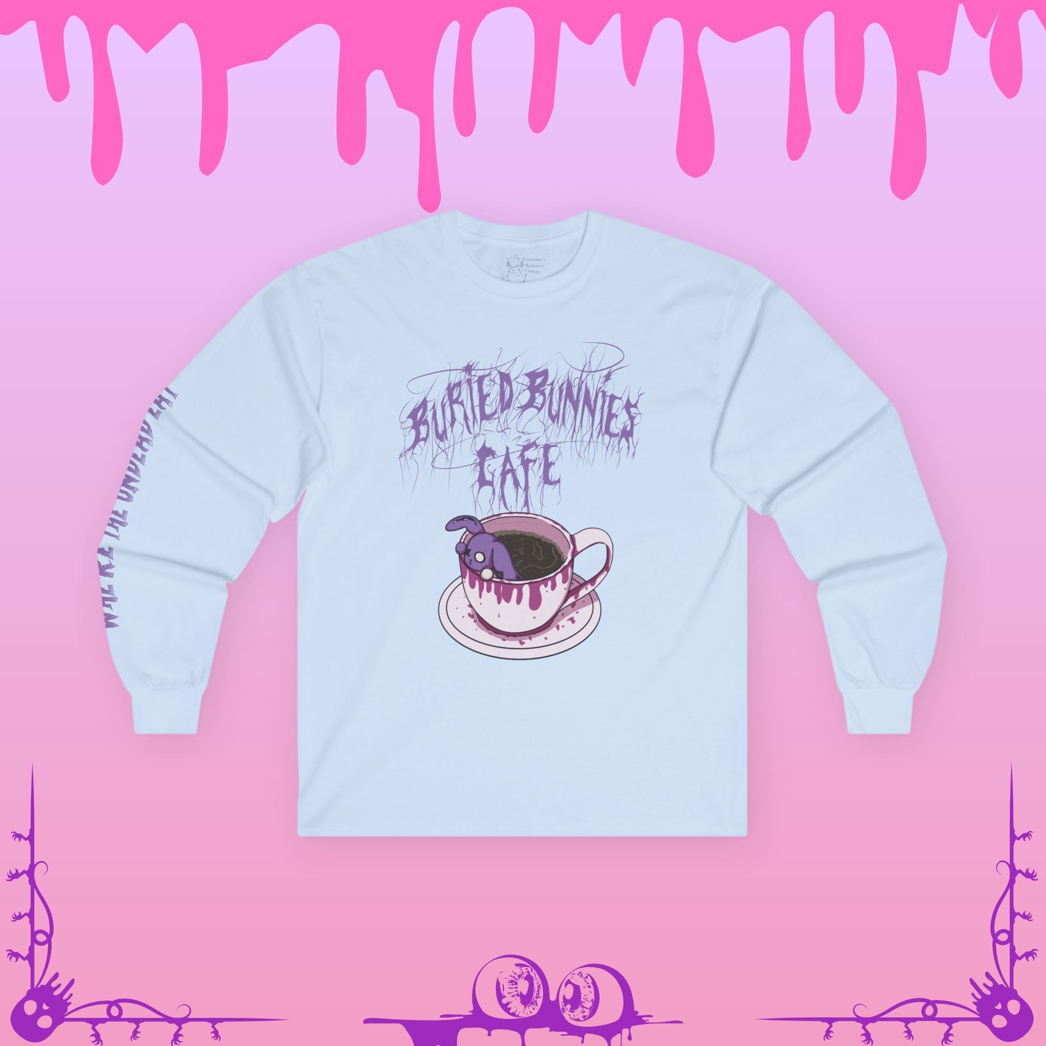 Buried Bunnies Cafe Long Sleeve Tee