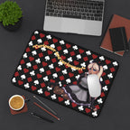 Desk Mat - Alice in Wonderland Red & Black Design