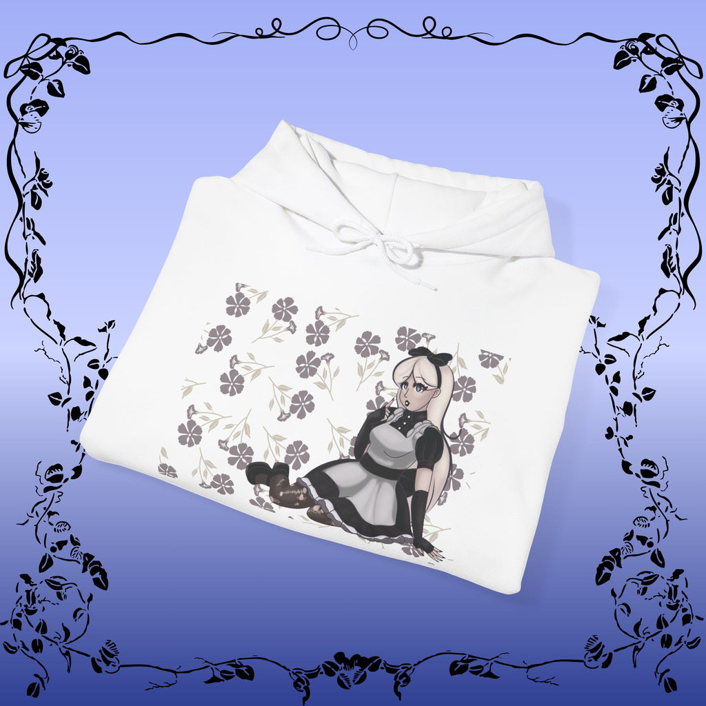 Black & White Alice in Wonderland Hoodie