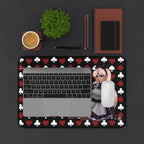 Desk Mat - Alice in Wonderland Red & Black Design