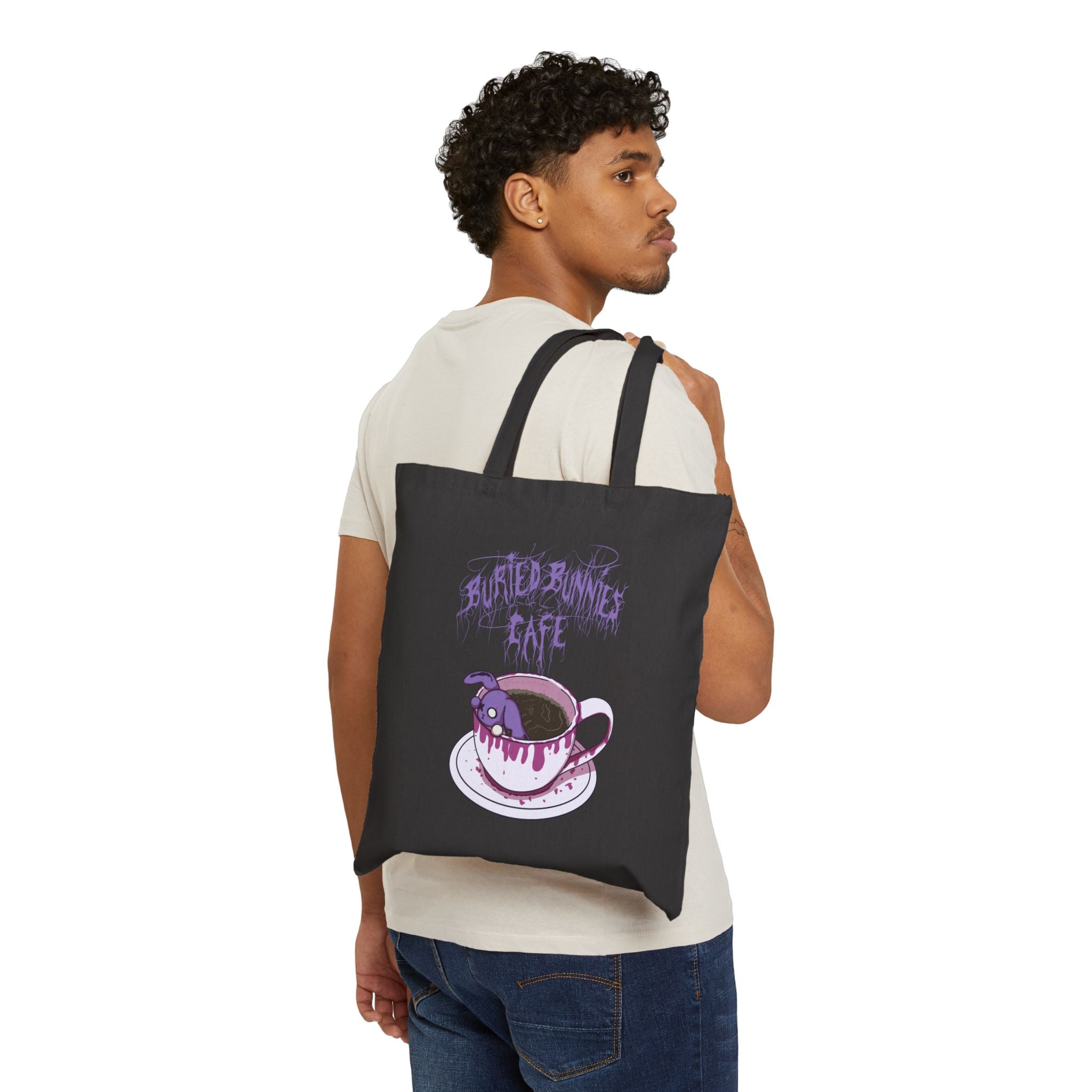 Buried Bunnies Cafe Tote Bag