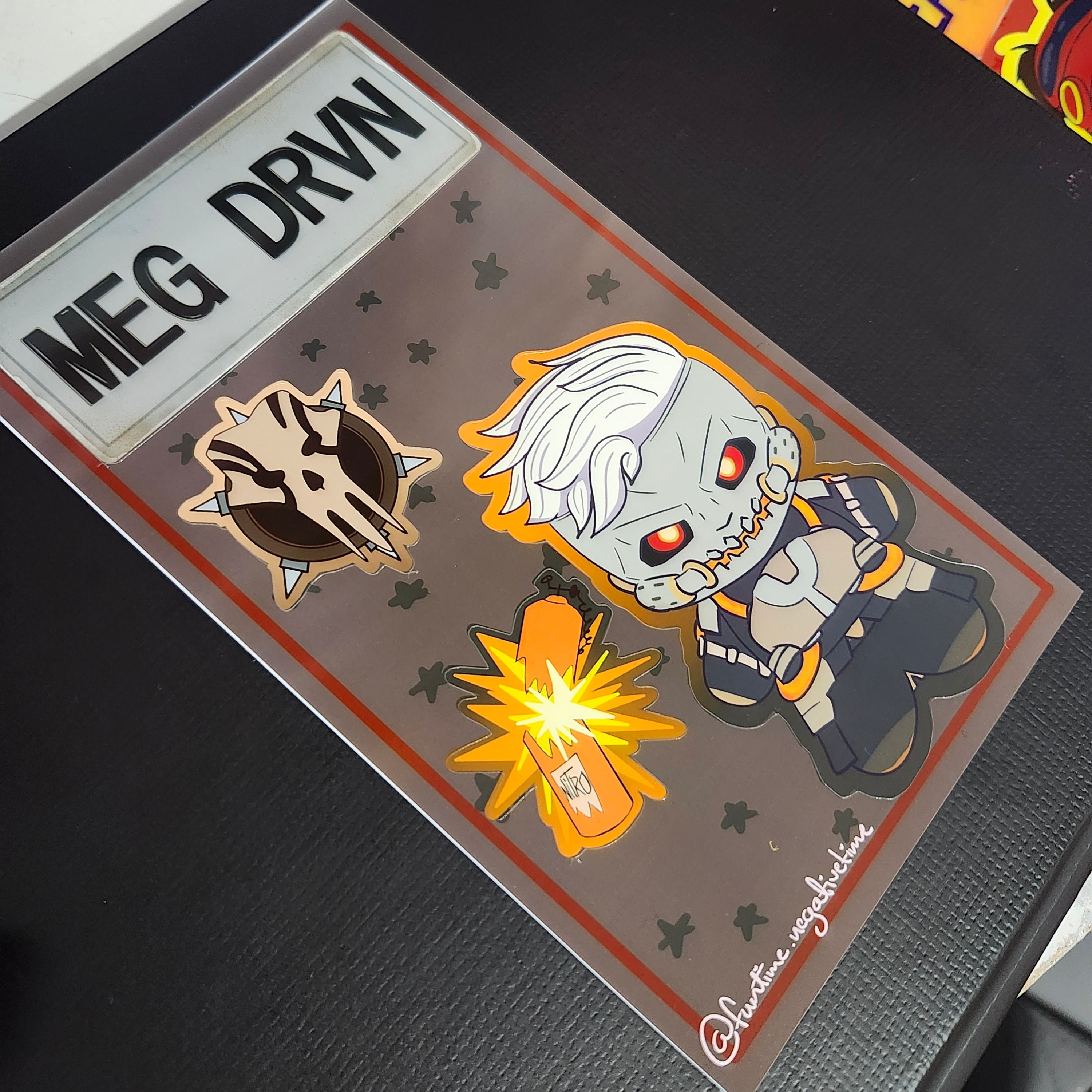 Megalo Don 4x7 Sticker Sheet