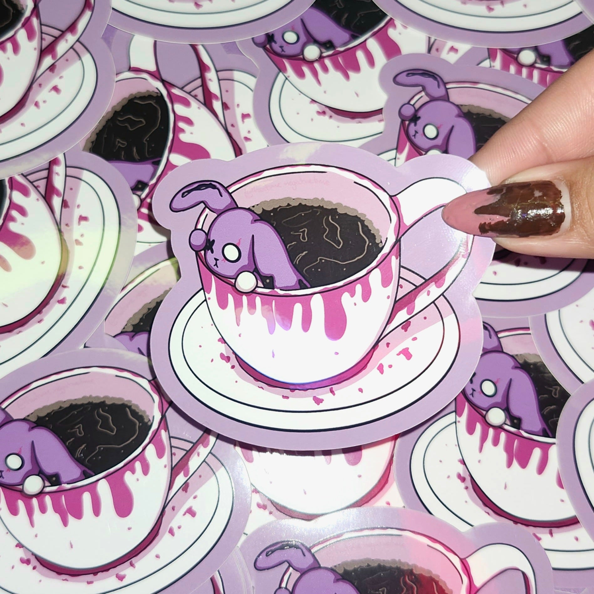 Deadly Coffee | Vinyl Die-Cut Sticker
