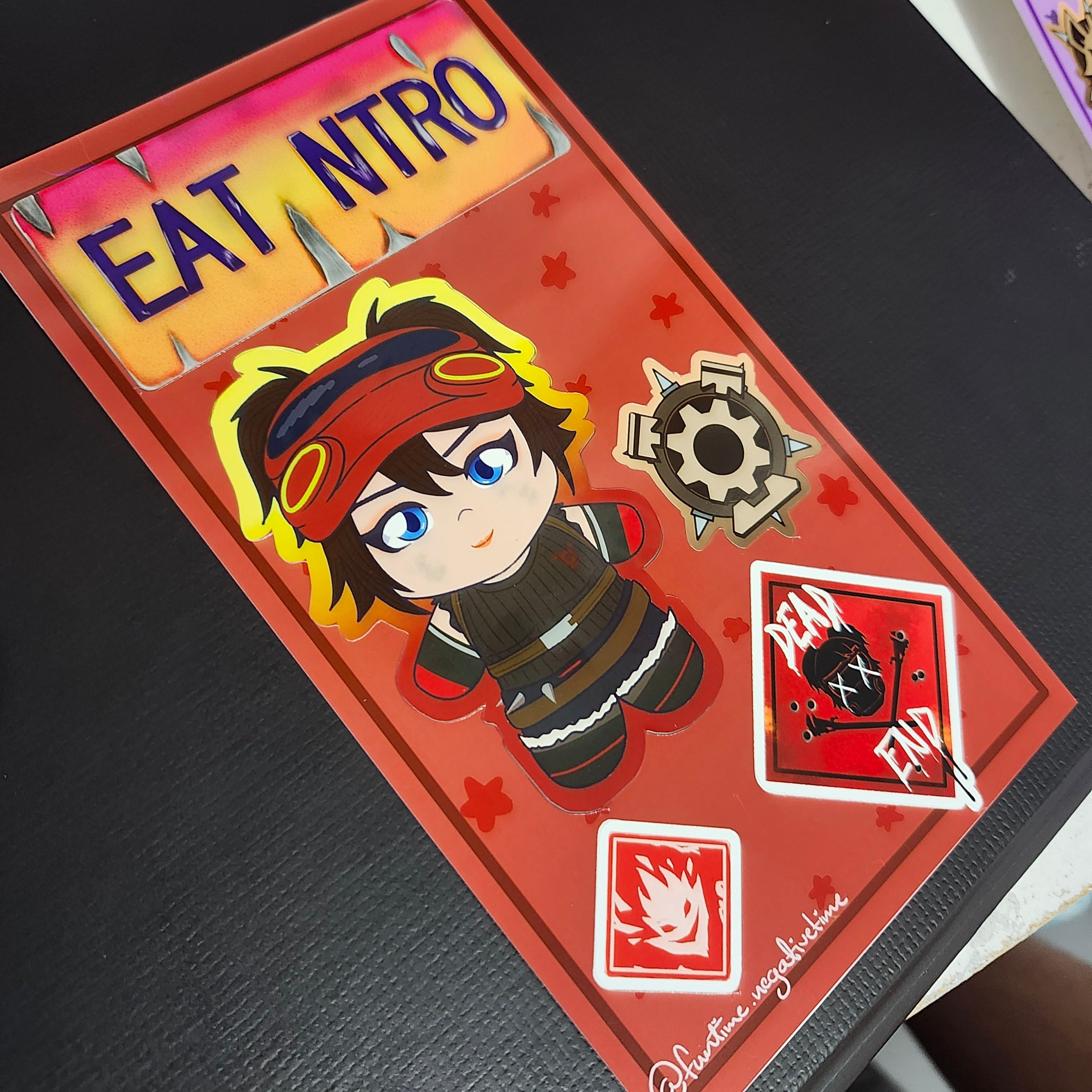 The Machinist 4x7 Sticker Sheet