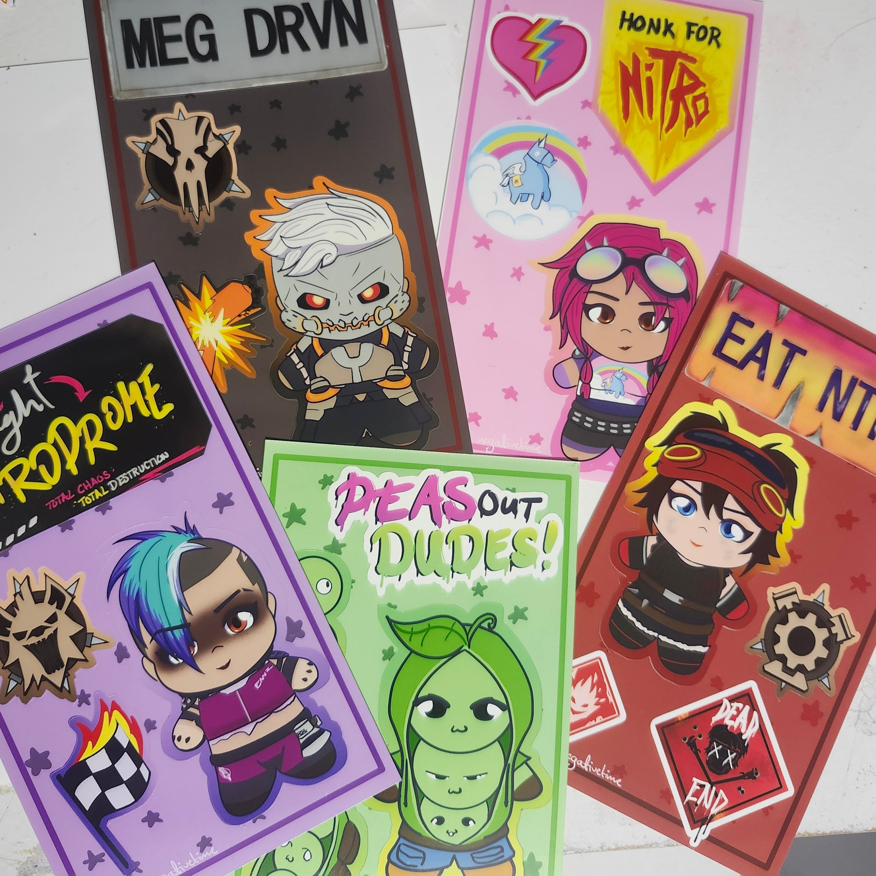 Sticker Sheet Bundle: Wrecked Season