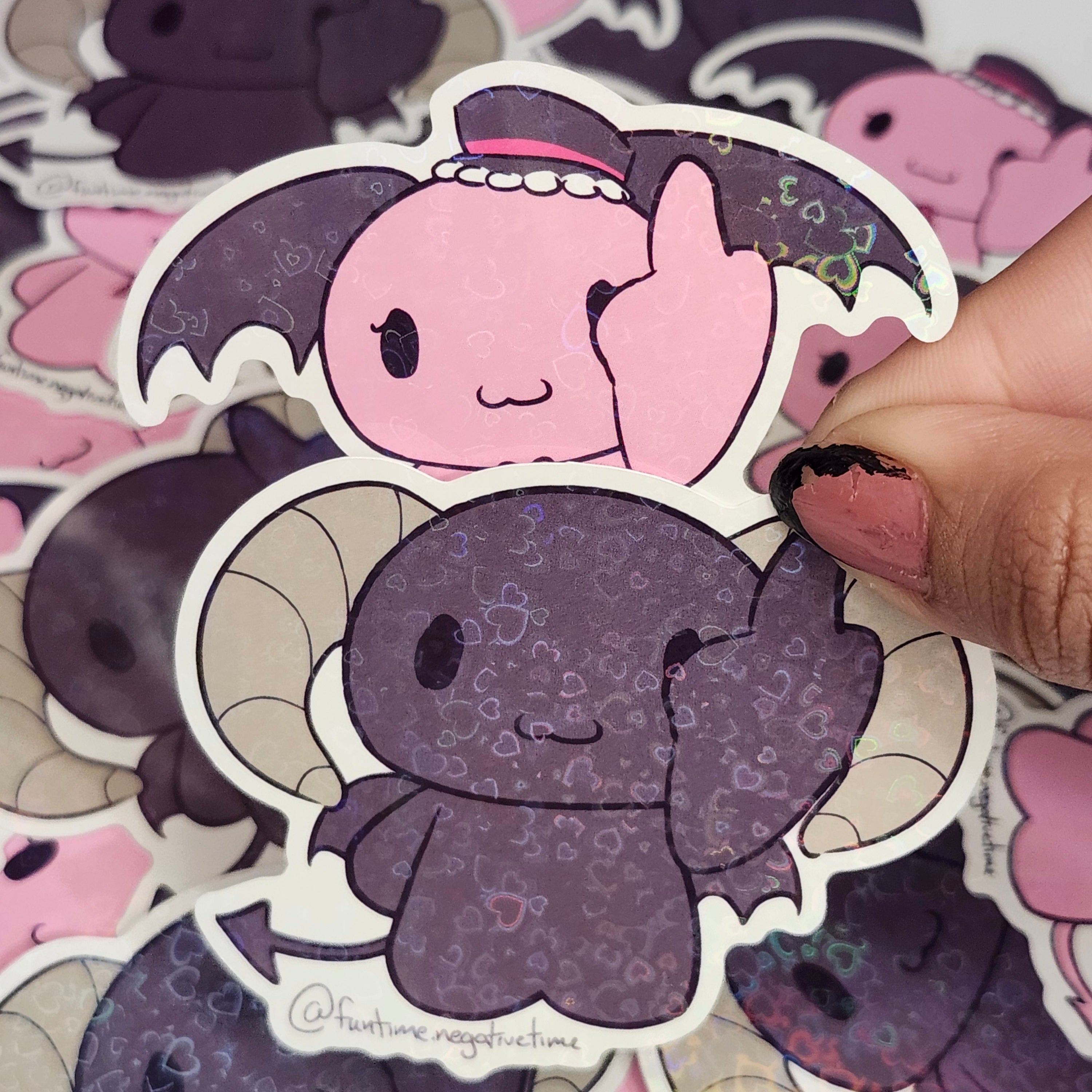 F You Two Pack Stickers - Lloromannic