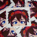 The Machinist peeker sticker